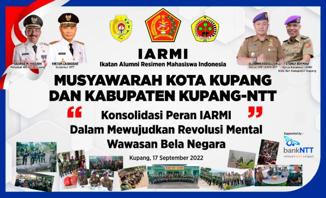 
 IARMI NTT Rapatkan Barisan, Konsolidasi Tingkat Kota dan Kabupaten Kupang, Kobarkan Semangat Bela Negara