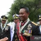 Panglima TNI Jenderal TNI Andika Perkasa di Istana Merdeka, Jakarta, Rabu (5/10/2022). (ANTARA/Indra Arief Pribadi)