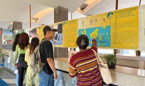 Pameran Freshwater Challenges Through Ages An Insight Into Indonesian Heritage yang digelar di Selasar Perpustakaan O. Notohamidjojo UKSW. (3)