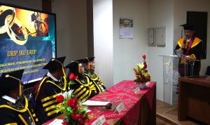 Timotius Iwan Susanto meraih gelar doktornya pada gelaran Yudisium Doktor Sosiologi Agama Fakultas Teologi UKSW, belum lama ini.