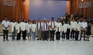 Wakil Rektor Bidang Kerja Sama dan Kealumnian Prof. Yafet Rissy Ketua Komite Beasiswa UKSW. (2)