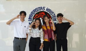 Empat mahasiswa FKIK UKSW bawa pulang gelar juara dalam ajang International Competition Nursing Video Competition, baru-baru ini. (2)
