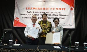 Penandatangan nota kesepahaman UKSW dengan APTISI Wilayah VI Jawa Tengah, Kamis (26-09-2024) di Hotel Grasia Semarang (4) (1)