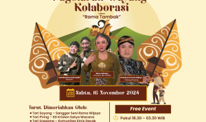 Poster Pagelaran Wayang Kolaborasi UKSW di Alun-Alun Pancasila Salatiga, Sabtu (16-11-2024), pukul 18.30 hingga dini hari pukul 03.30 WIB mendatang.