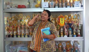 Guru Mata Pelajaran Informatika, SMP Kristen Satya Wacana, Natalia Prabandari, M.Kom., meraih prestasi Juara III Lomba Inovasi Pembelajaran Tingkat Provinsi Jawa Tengah.