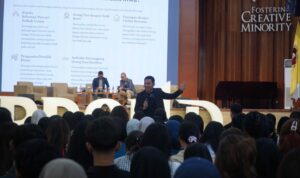 Agency National Sales Head MSIG Life Agus Hermanto Napitupulu saat menyampaikan materi (1)